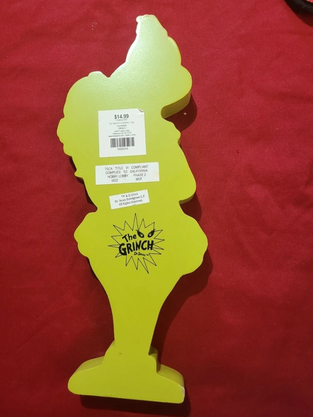 Hobby Lobby Grinch Holiday Multiple Decrations And Projector